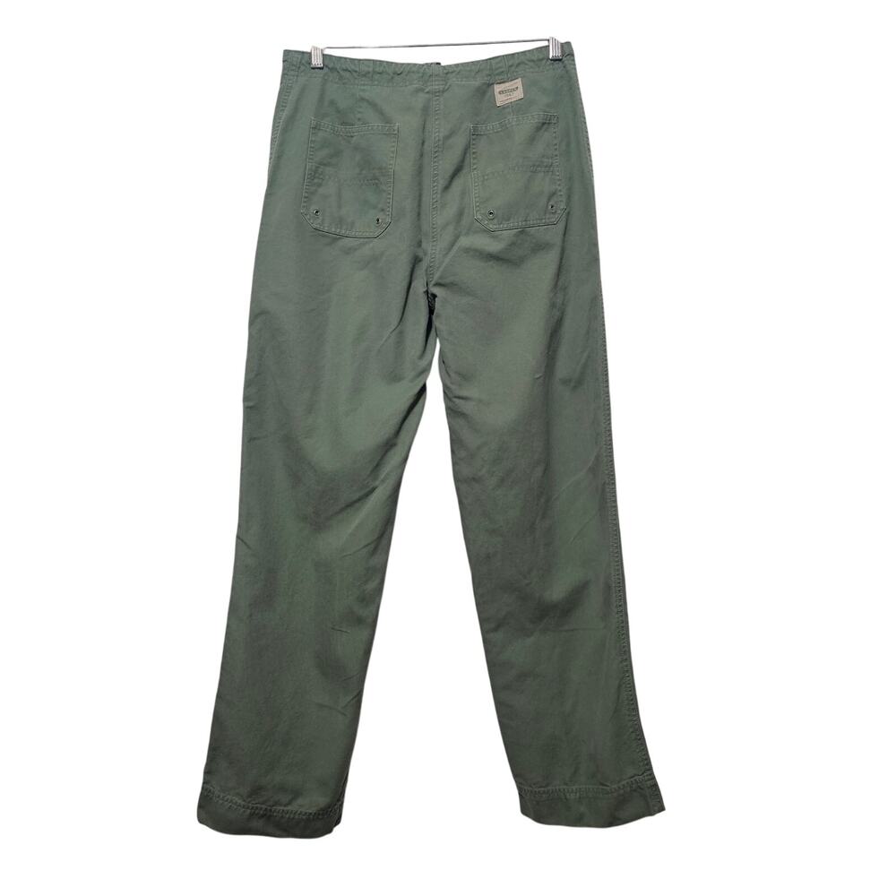 Ralph Lauren Utility Pant Tie String Cotton Olive green size M (see measurements - Picture 3 of 8